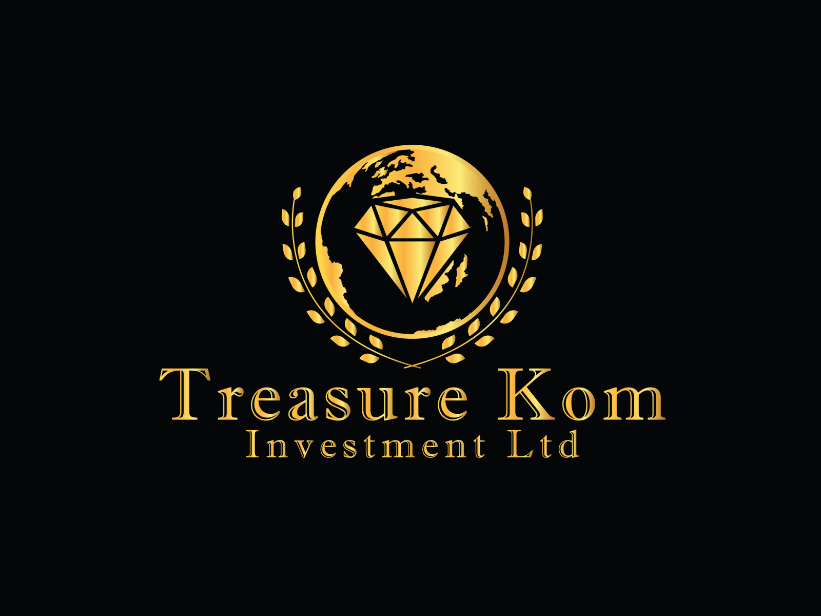 Investment Logos Treasure Kom Investment Ltd by Hassan Ashraf on Dribbble