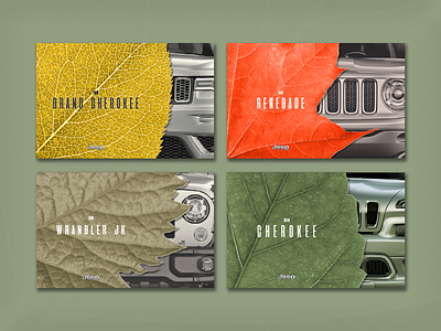 Jeep Leaf Concept adventure catalog concept jeep leaf outdoors print