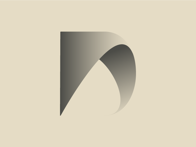 #typehue D letterform typehue typography letter d type