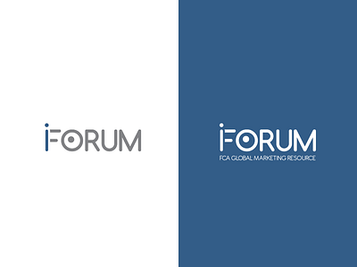 iforum Logo chrysler concept corporate fca graphic design identity logo vector