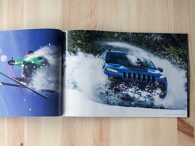 2017 Jeep Cherokee & Renegade catalogs adventure art direction canada catalog cherokee freedom graphic design jeep off roading print design renegade vehicle