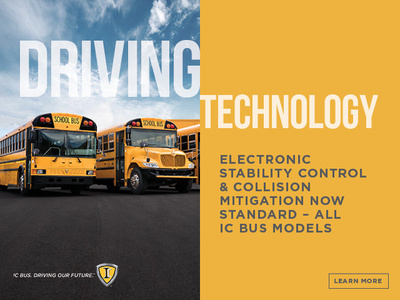 IC Bus page takeover advertising art direction bus design digital advertising graphic design yellow