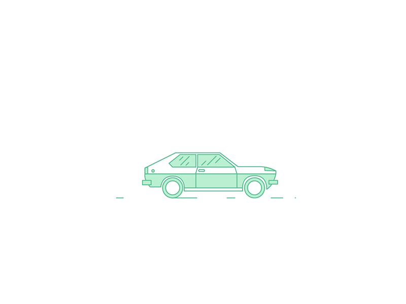 car animation car drive gif line lineart onmyway outline