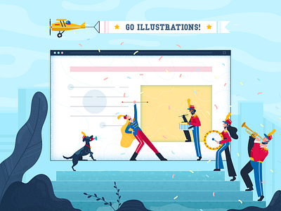 Illustration in Web Design