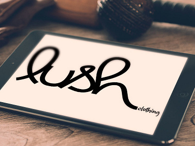 Lush Branding branding design id logo