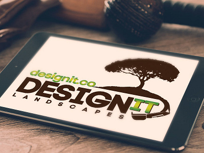 Designit Landscapes Branding branding design id logo