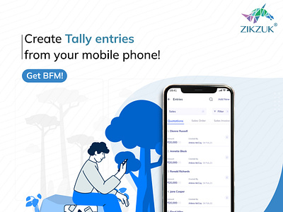 TALLY ON MOBILE neo banking tally data on mobile tally mobile app​
