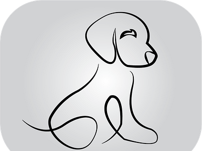 Puppy branding graphic design logo ui