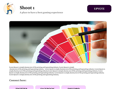 web page 1 design illustration ui ux