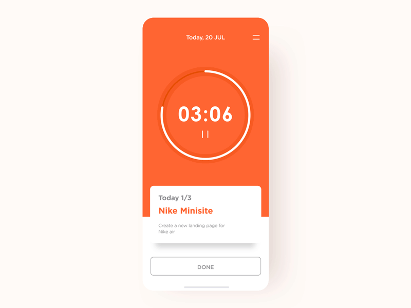Daily Routine #002 animation app illustration ios app motion graphics ui ux