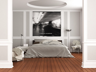 Interior bedroom design