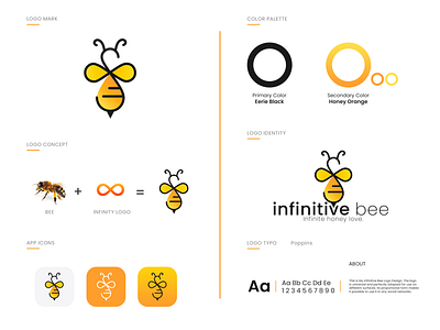 Infinitive Bee Logo Design app bee logo branding branding and identity branding specialist business logo creative logo design graphic design honey logo icon infinitive bee kavindudilshan logo logo design logo designer minimalist logo modern logo motion graphics vector