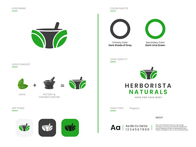 Herborista Naturals Logo Design