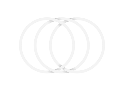 01 abstract circle gradient illustration loop mark minimal shadow symmetrical vector