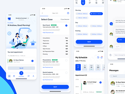 Zendenta - Patien app app appointment booking case dental dentist doctor patient schedule treatment
