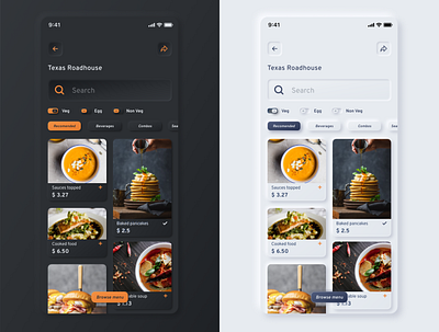 OYETI - neumorphic app app app design concept dark design figma food menu mobile mobile app neumorphic neumorphism online shopping store ui ui design uiux user interface ux