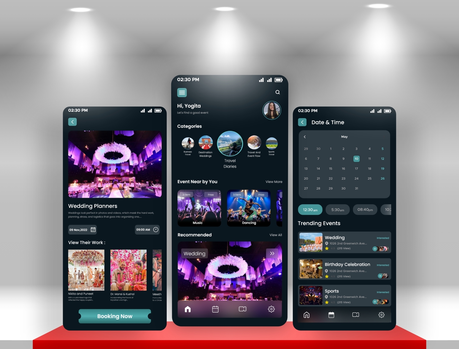 Event Planner App by Hashtechy Technologies Private Limited on Dribbble