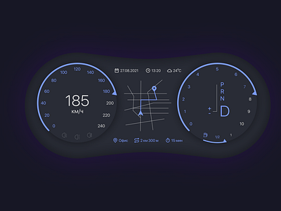 Car Interface for DailyUI challenge