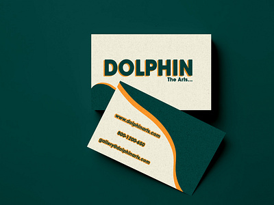 Dolphin The Arts Branding