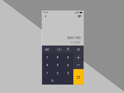 Daily UI:004- Basic calculator