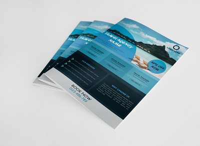 Travel Agency Flyer Design