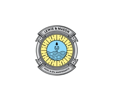 Emblem type Vintage style Line Art Logo