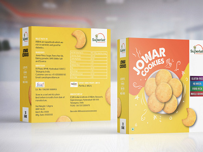 Cookies Packaging graphic design