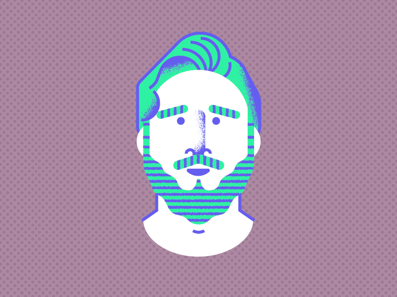 David Karlström Portrait soja expressions effects after loop face portrait