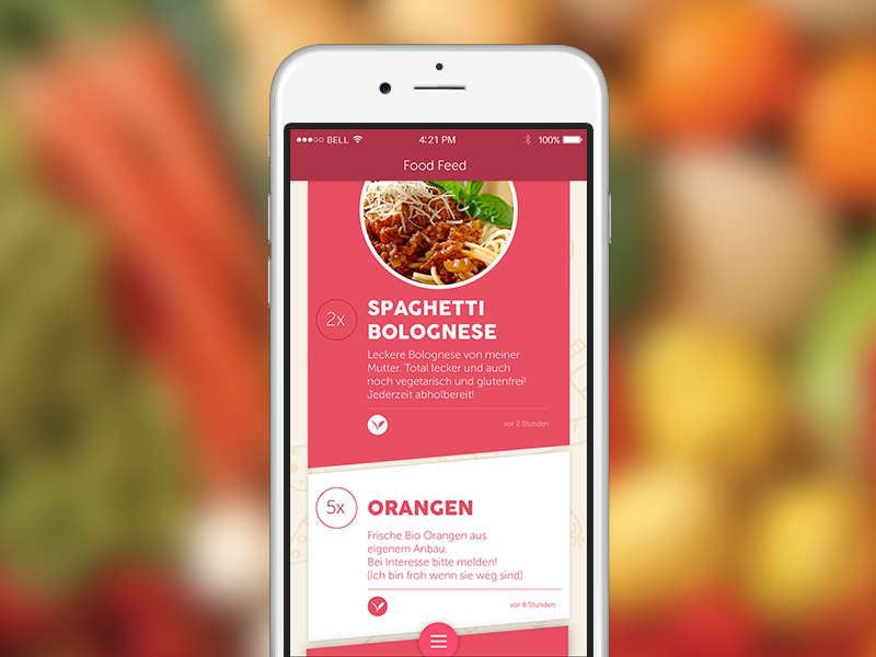 Food Sharing App by Rudolf | Dribbble | Dribbble