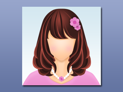 Default avatar——woman avatar default woman