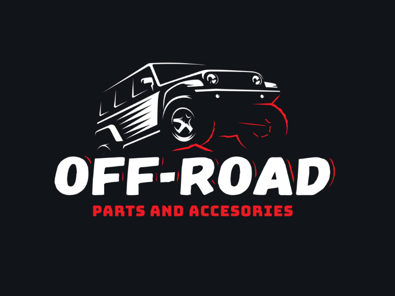 Off-road store logo. by Dmitry Maryashin on Dribbble