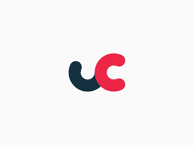 Logo for Unichange branding c education logo navy red school startup study u unichange university