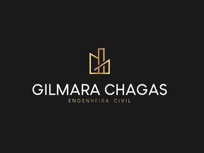 Gilmara C. - Engenheira Civil branding corel design engenharia engenharia civil engenheira graphic design icon logo logoc logog