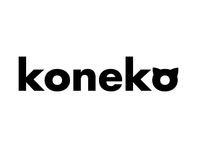 Koneko Logo brand identity logo