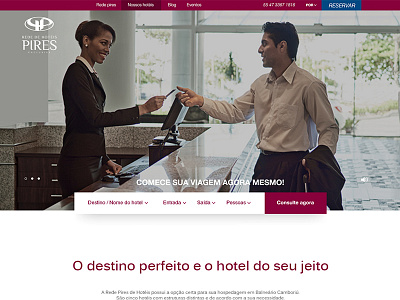 Hotel Redepires website