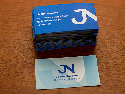 Personal Business card business card design designer portfolio identity branding monogram ui designer