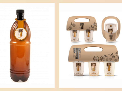 Branding Elements for "Beer to Go"