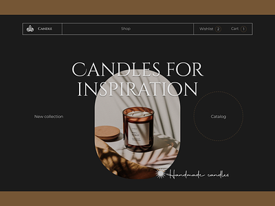 Сandles 3d animation blouse branding candles design first block graphic design home page illustration logo motion graphics photo shop typography ui ux бренд свечи