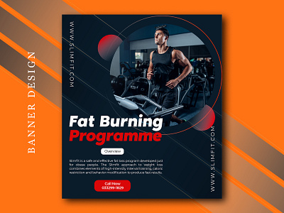 Gym social media banner design| Facebook ads| instagram post advertising banner folio banner inspiration branding google ads illustration motion graphics post template promotional banner social media banner ui ux web banner web banner ad website banner website slider