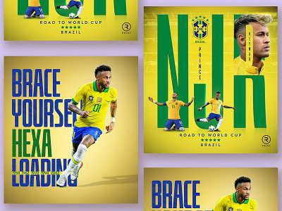 Neymar social media banner design.worldcup poster design. ad ad design advertising banner banner design branding brazil design facebook football banner google ads instagram neymar poster social media sports banner sports poster template ui worldcup banner