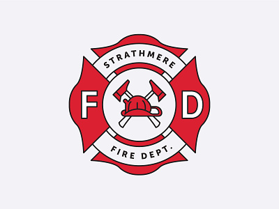 Fire Department Logo fire department logo simple logo