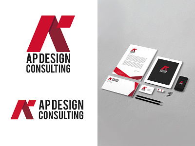 AP Design Consulting artistic direction branding designthinking graphicdesign identity kaiserinside logo logodesign mockup vector