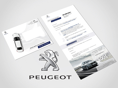 Peugeot - Mailing art art direction graphic graphicdesign kaiserinside print print design