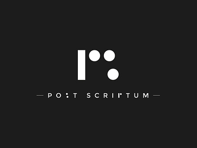Post Scriptum (Final) design designthinking graphicdesign kaiserinside logo logodesign logos mockup
