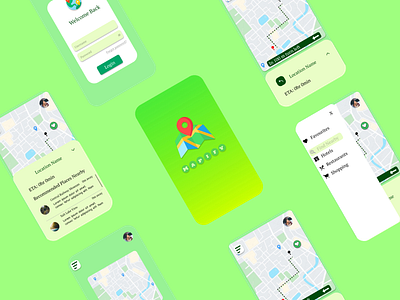Mapify app design ui ux