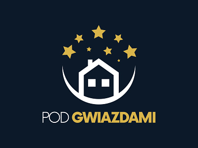 POD GWIAZDAMI hotels logo logodesign turist vacation vacation rental