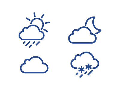 Weather icons pack icon icons inline weather