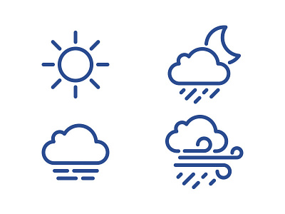 Weather icons icons moon sun weather wind
