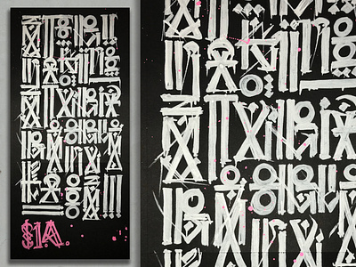 Calligrafitti // Hand Lettering Type Study calligraphy digital illustration graphic art graphic design hand drawn type hand lettering mural art street art type design typography