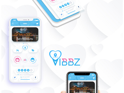 IBBZ Dating app Ui Design app dating design ibbz ui